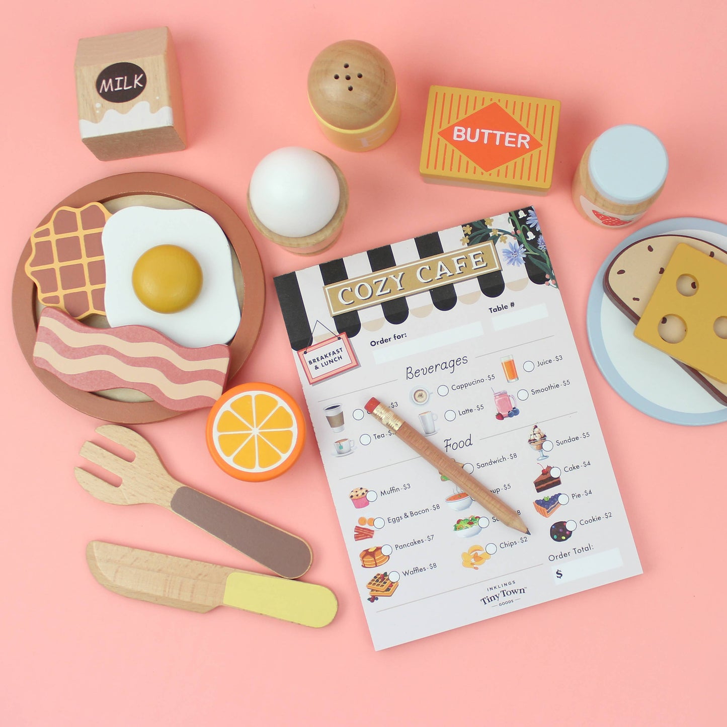 Inklings Tiny Town™ Play Notepad - Cozy Cafe