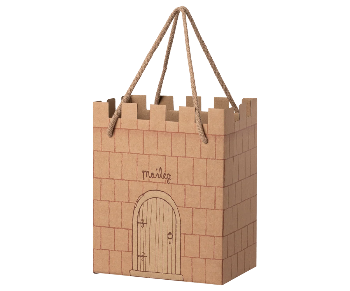 Paper bag, Castle - Rose