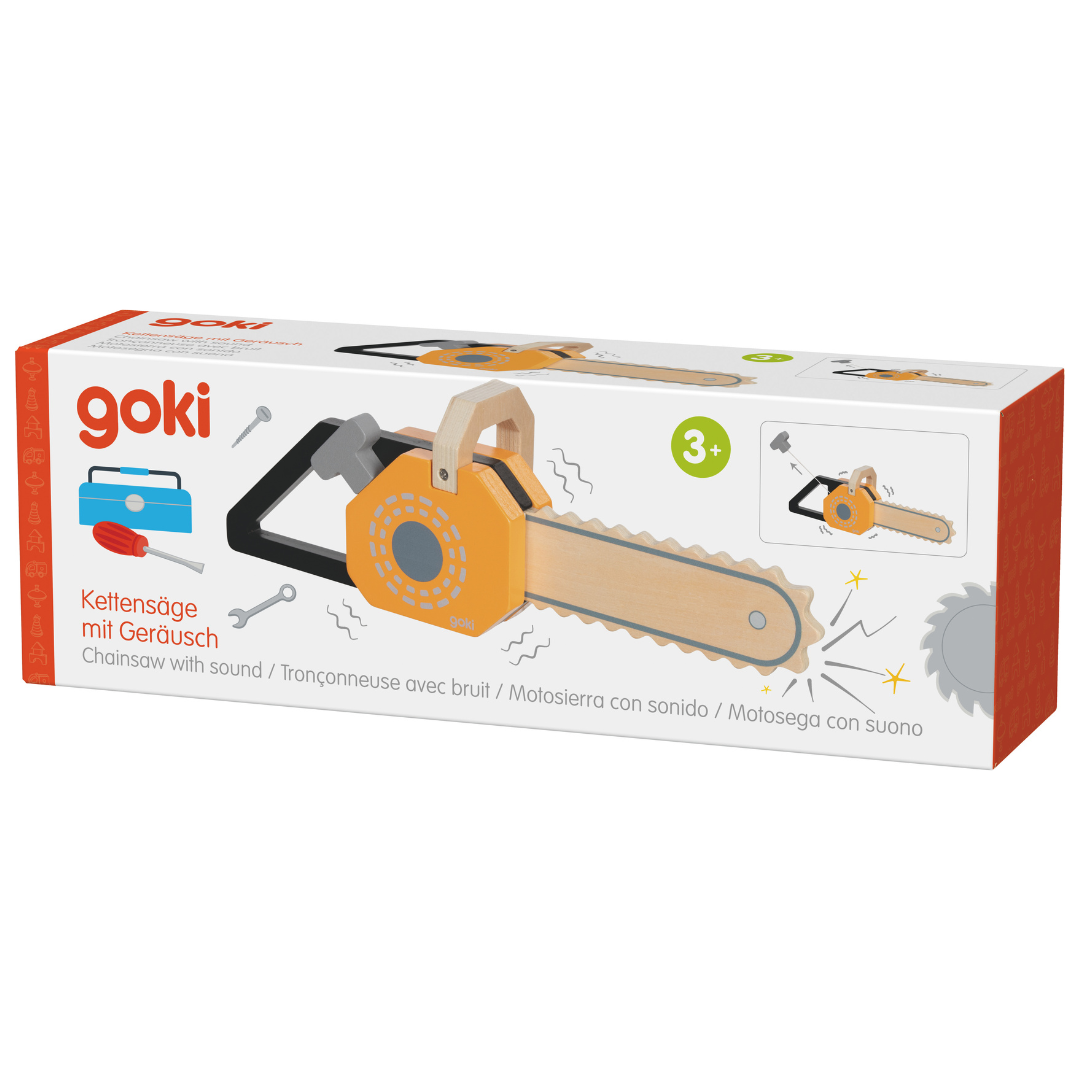 Chainsaw with sound