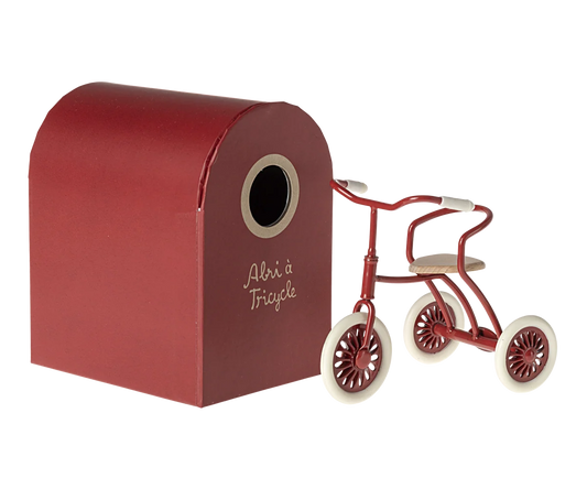 Abri à tricycle, Mouse  - Red
