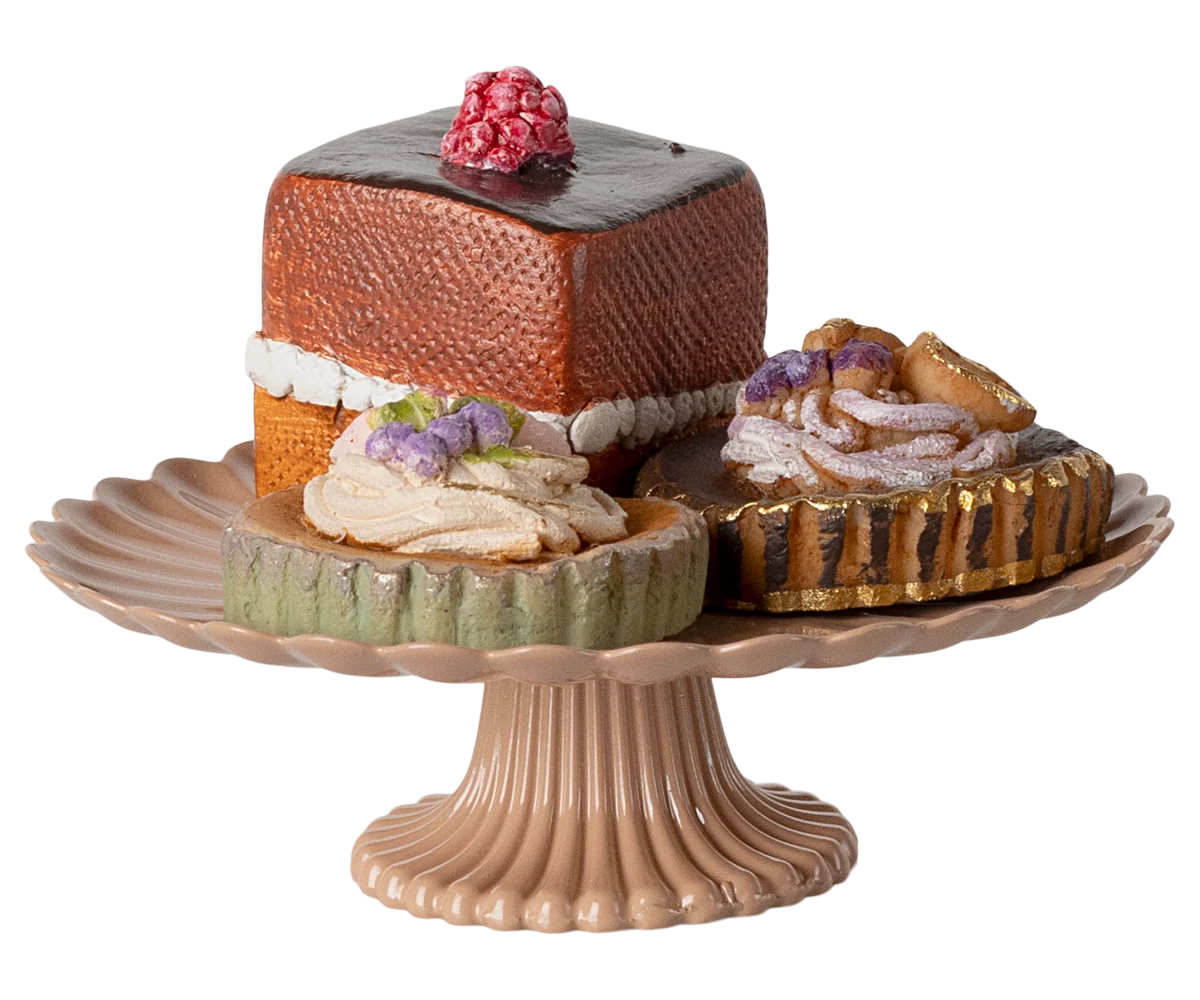 Cakes and cakestand, Mini