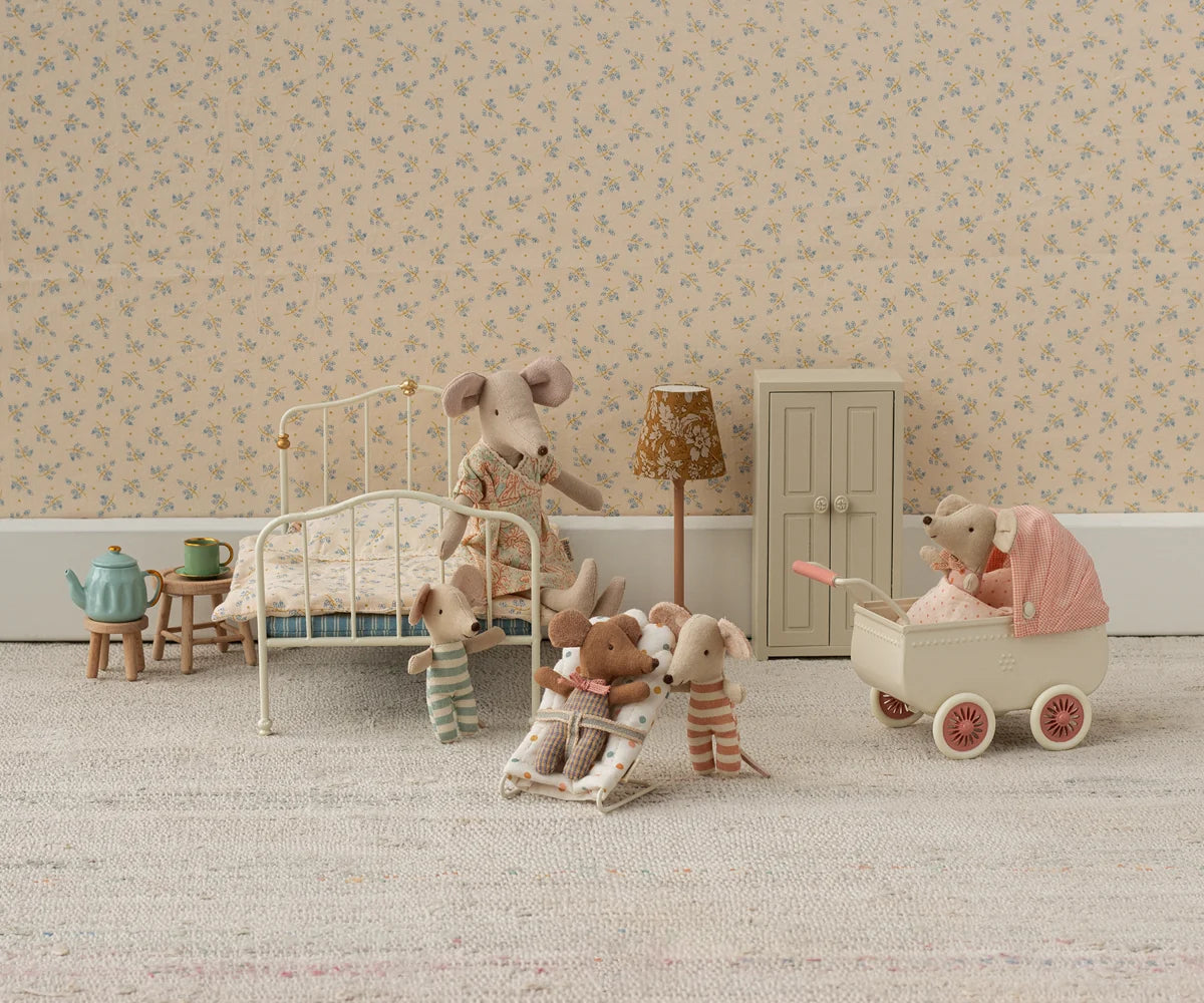 Pram, Mouse - Coral