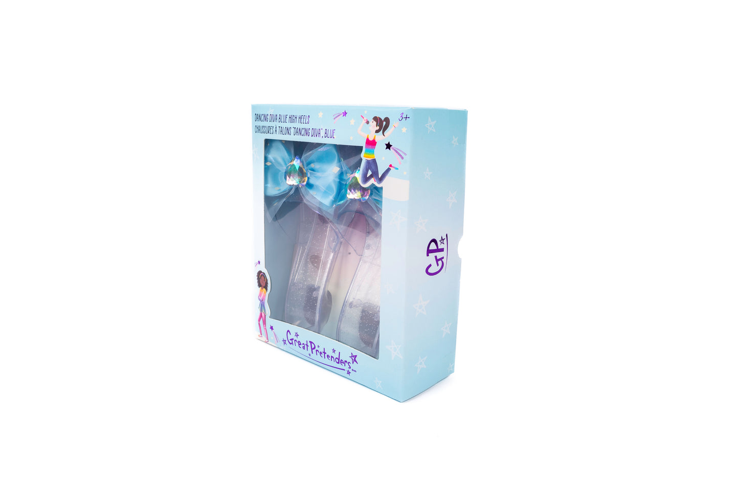 Dancing Diva Blue High Heels - One Size