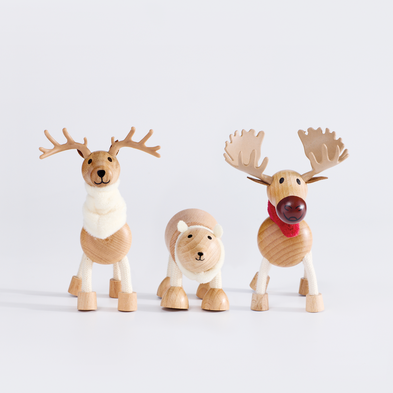Icebergs Mini Crate: Polar Bear, Reindeer, Moose