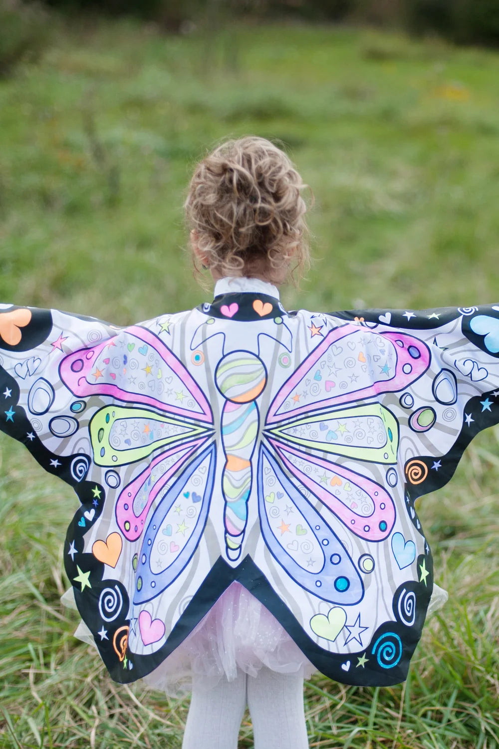 Colour A Butterfly Wings SIZE 4-7