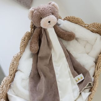 Simple Cubby Bear Buddy Blanket