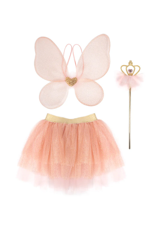 Royal Fairy Princess Skirt Set - Size 4-6 / Pink