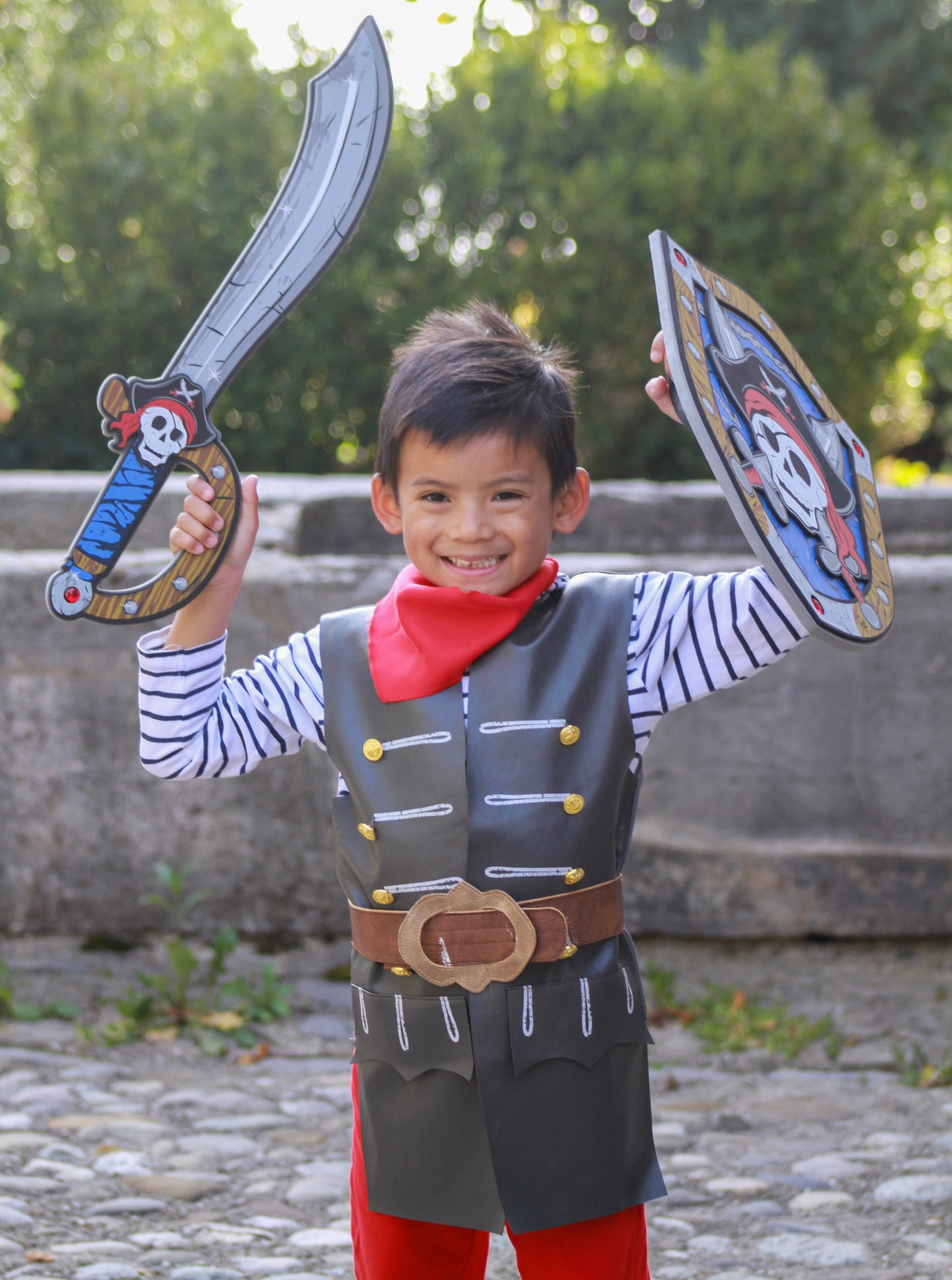 Captain Skully Pirate EVA Shield