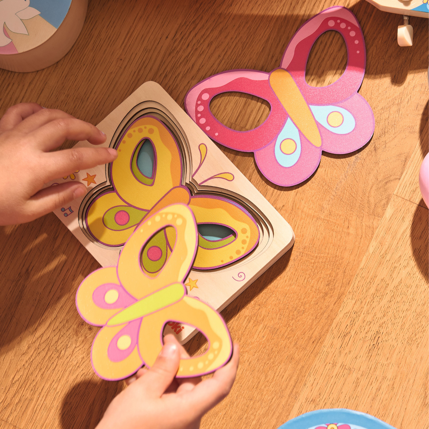 Layer Puzzle Butterfly
