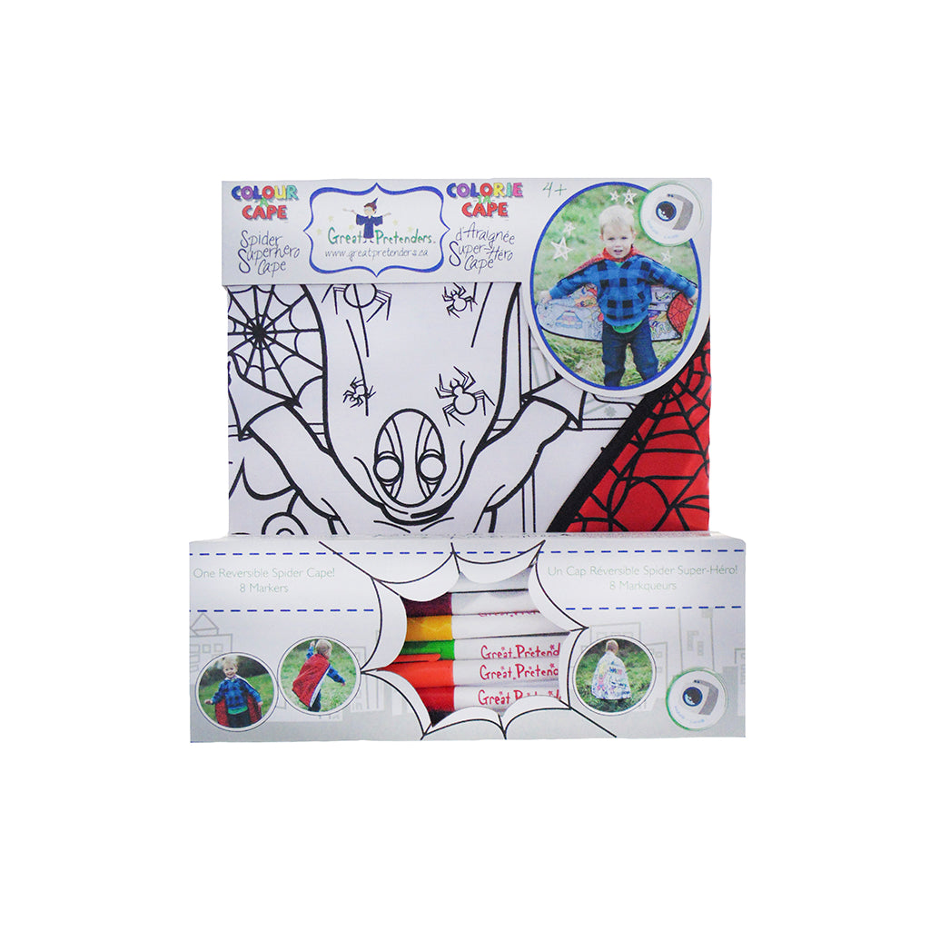 Colour-A-Cape Spider Super Hero