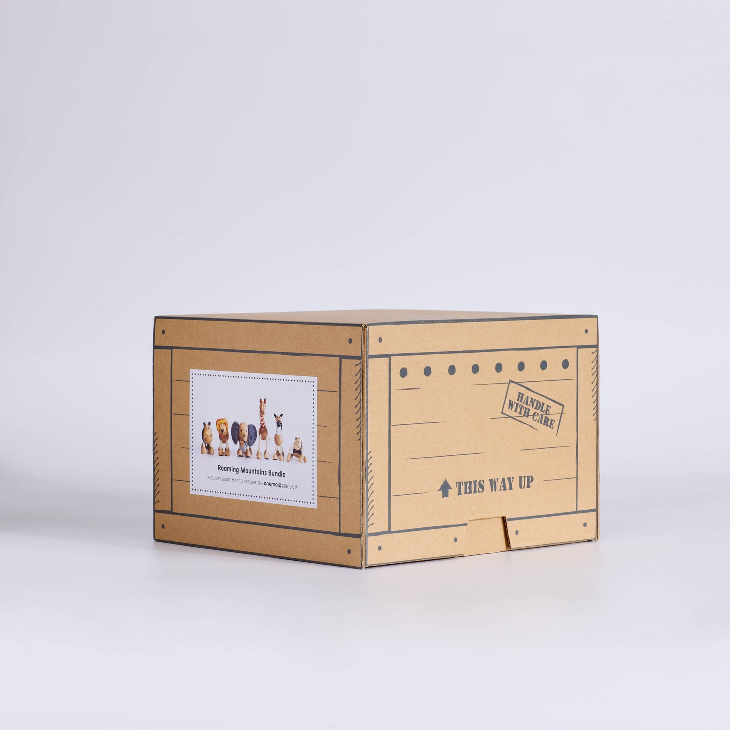Roaming Mountains Signature Crate – 6 Wild Anamalz Gift Box