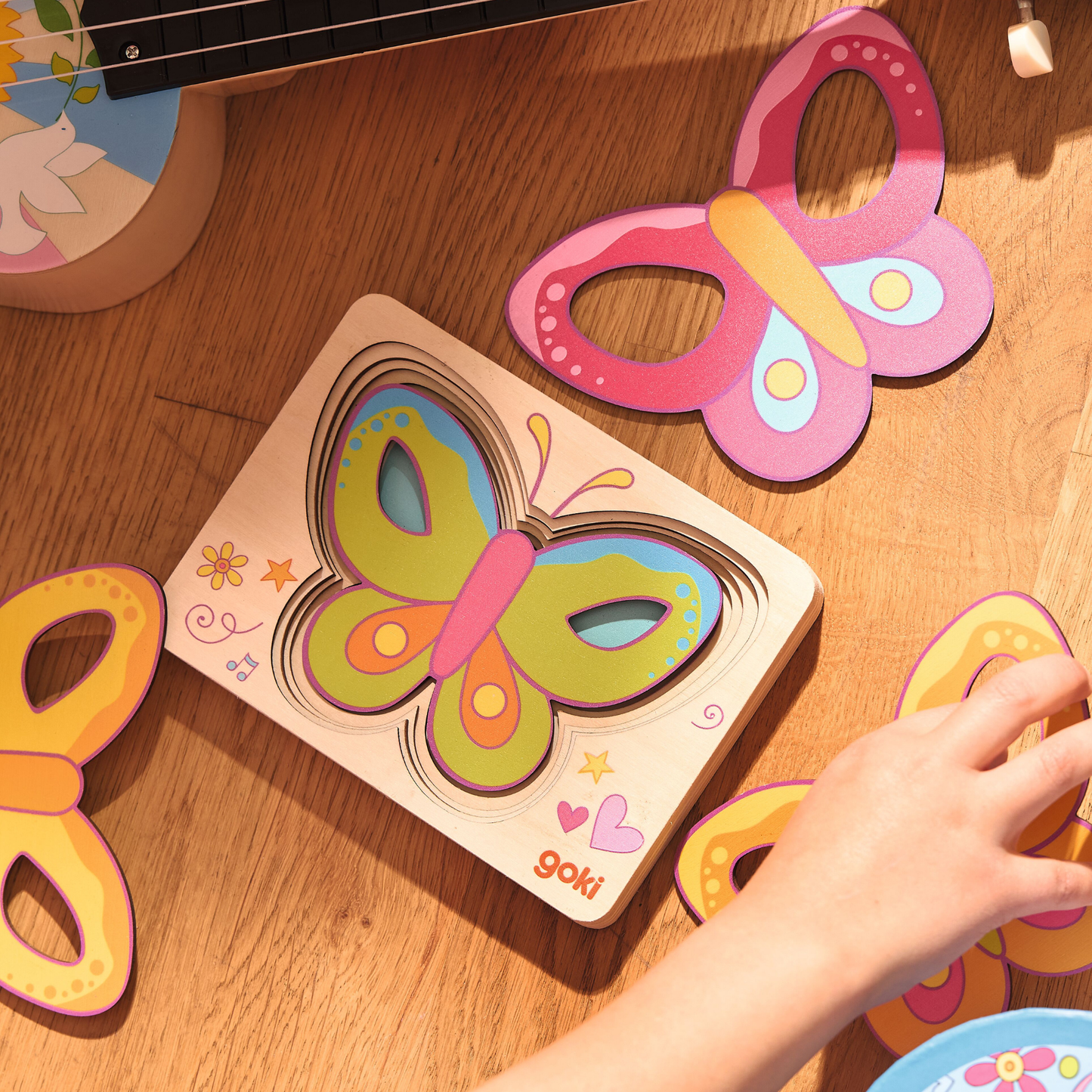 Layer Puzzle Butterfly