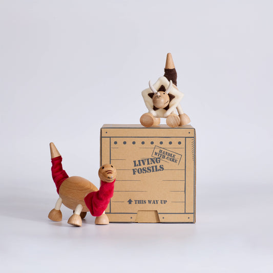 Hidden Valley Mini Crate – 2 Dinosaurs in Gift Set