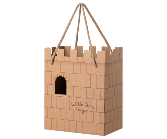 Paper bag, Castle - Rose