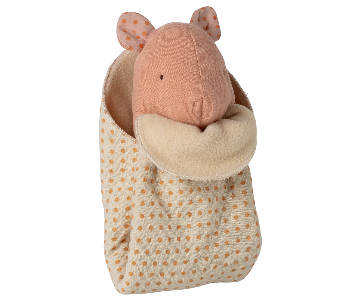 Lullaby friends, Pig, Mini - Rose
