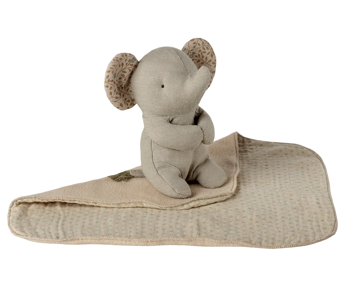 Lullaby friends, Elephant, Mini - Iron grey