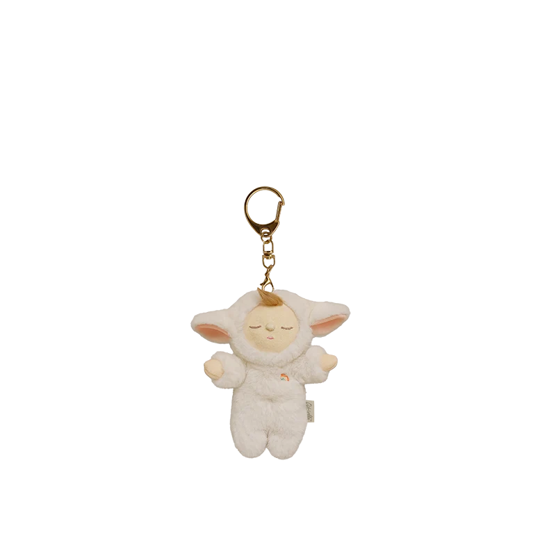 Cozy Bag Charm Lamby Pookie