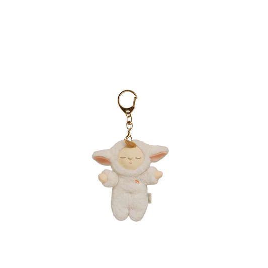 Cozy Bag Charm Lamby Pookie