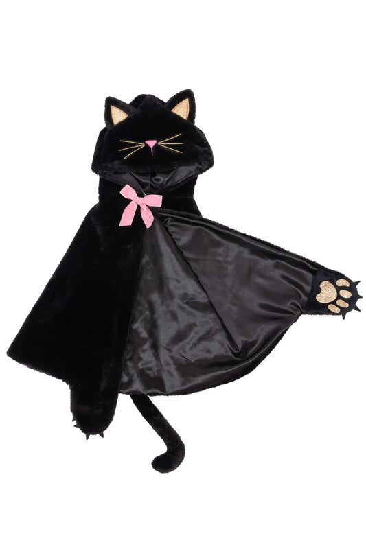 Black Cat Cuddle Cape - Size 4-6