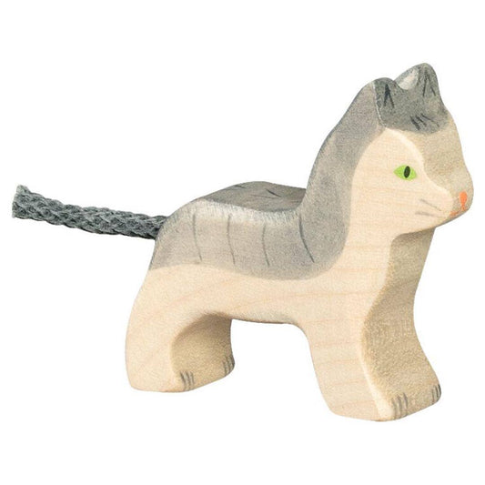 Cat, small, grey