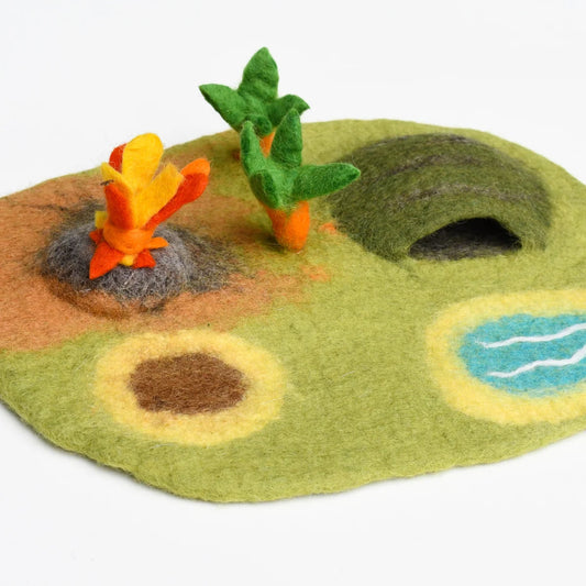 Dinosaur Land Play Mat Playscape - Small