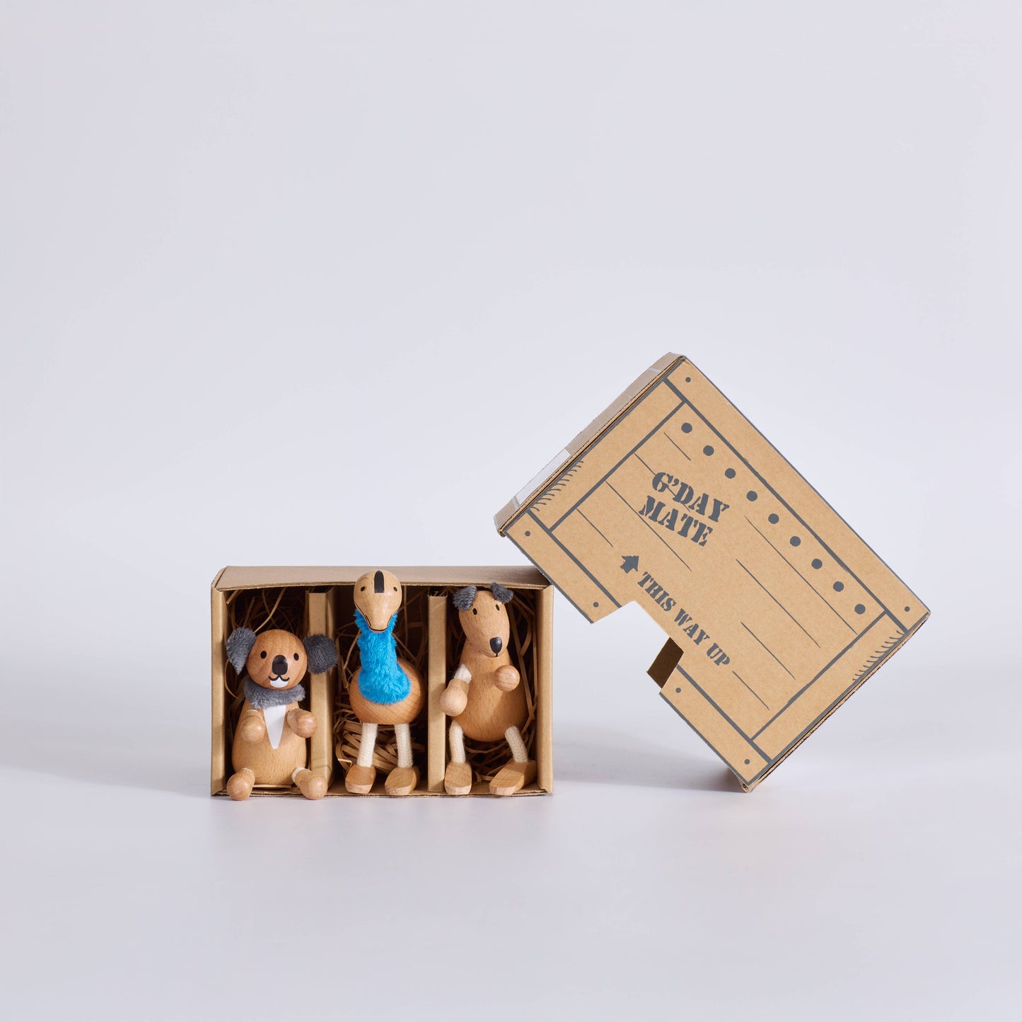 Outback Mini Crate – 3 Australian Anamalz Gift Crate