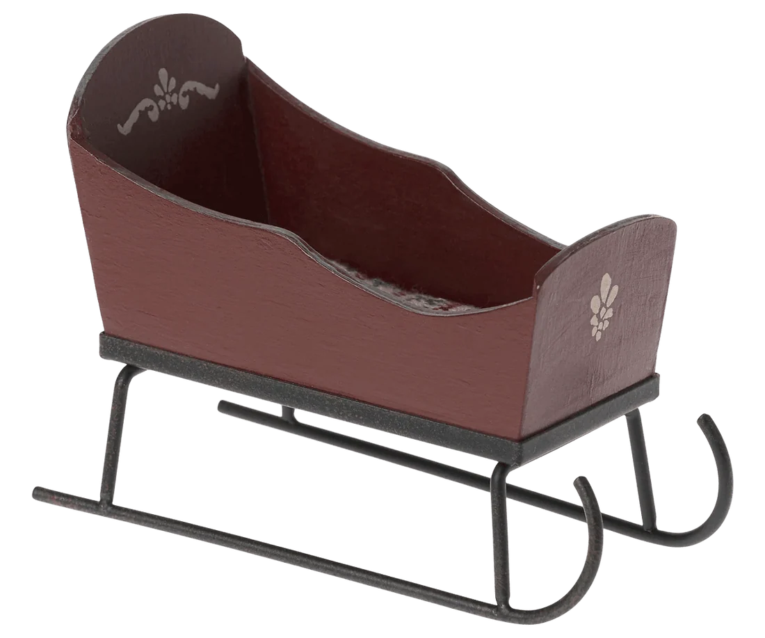 Sleigh, Mouse - Red