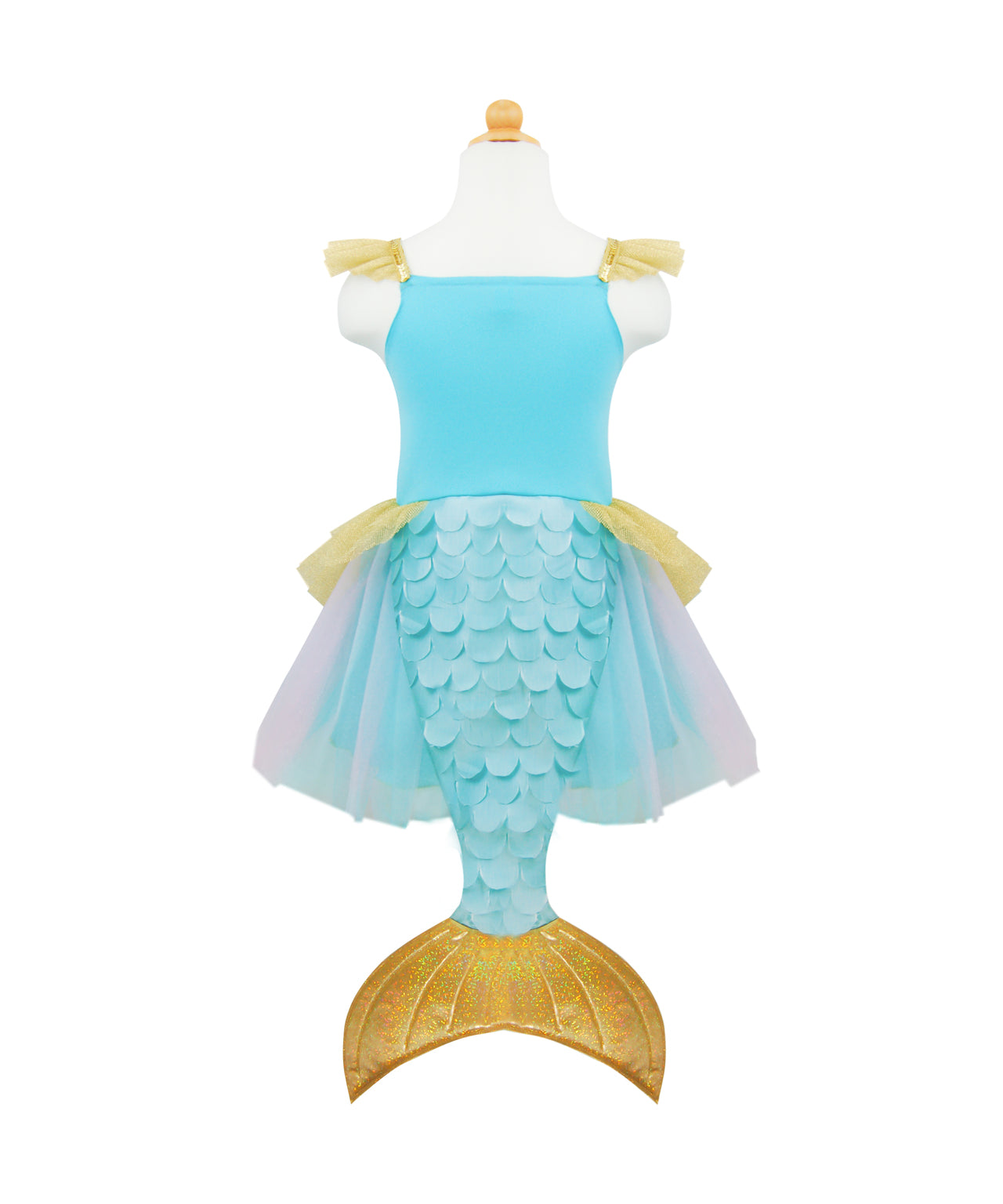 Mermalicious Dress with Tail - Size 5-6